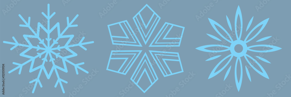 Set of Snowflakes Christmas design vector. Snowflakes icons. White Snowflake. Snowflakes template. Snow winter. Snowflakes icons. Snowflake vector icon Set of Snowflakes Christmas design vector. Snowflakes icons. White Snowflake. Snowflakes template. Snow winter. Snowflakes icons. Snowflake vector icon