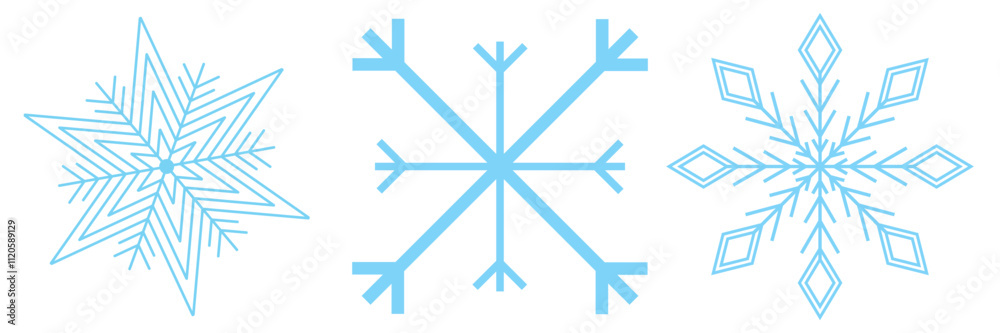 Set of Snowflakes Christmas design vector. Snowflakes icons. White Snowflake. Snowflakes template. Snow winter. Snowflakes icons. Snowflake vector icon Set of Snowflakes Christmas design vector. Snowflakes icons. White Snowflake. Snowflakes template. Snow winter. Snowflakes icons. Snowflake vector icon