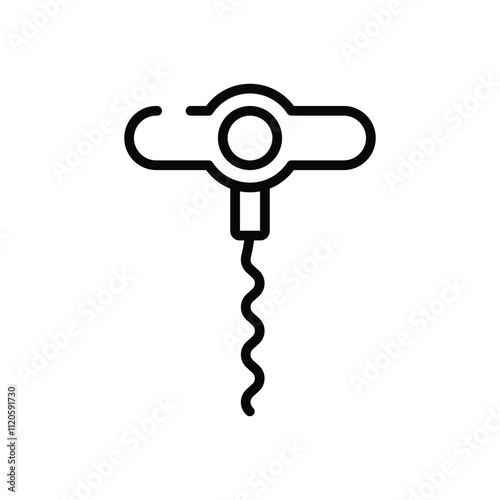 Wine Opener vector icon