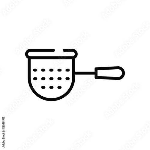 Strainer vector icon