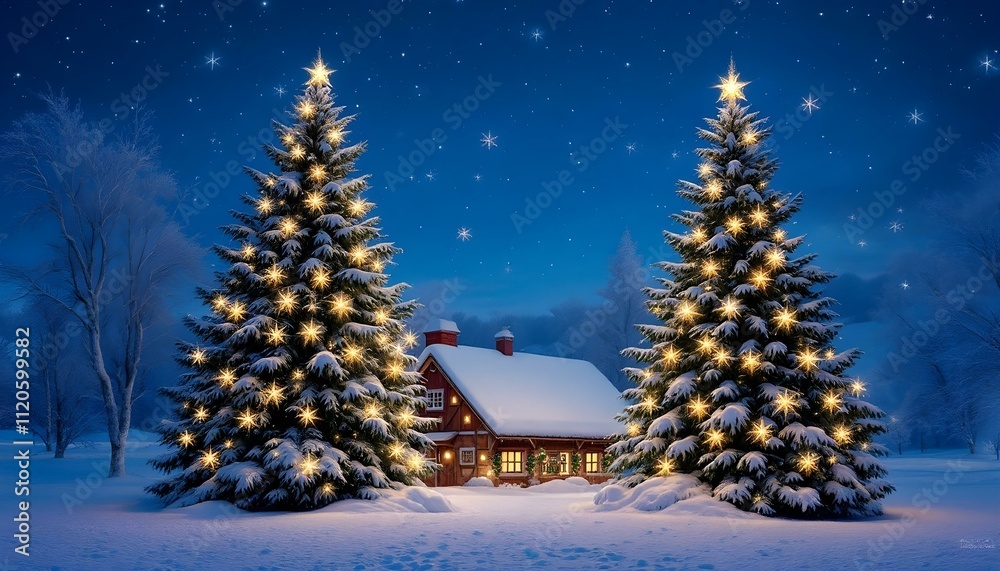 Fototapeta premium Christmas Background and Wallpapers