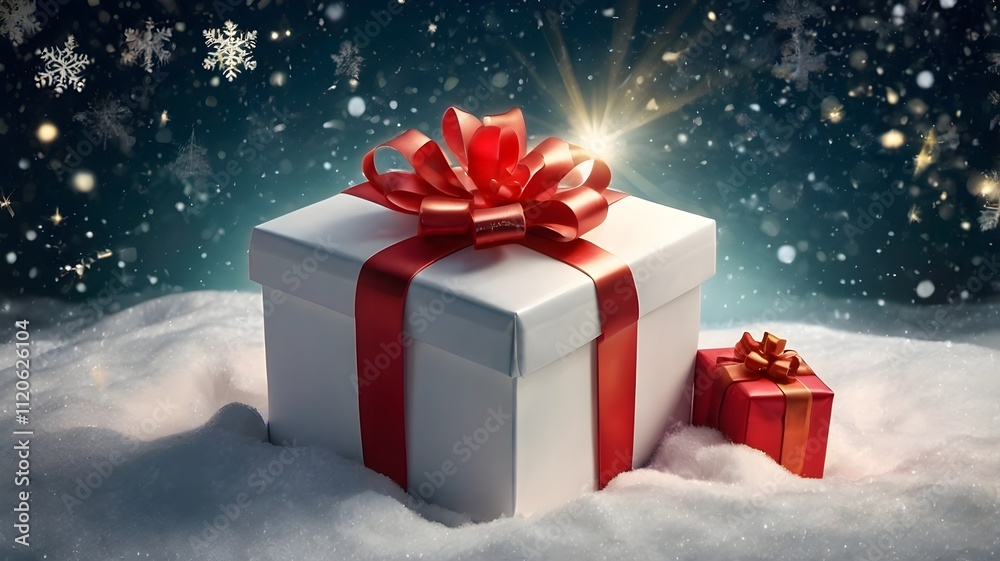 Decoration of Christmas Day in December, Pine Tree, Box and Bell Ball Decoration of Christmas Day in December, Pine Tree, Box and Bell Ball