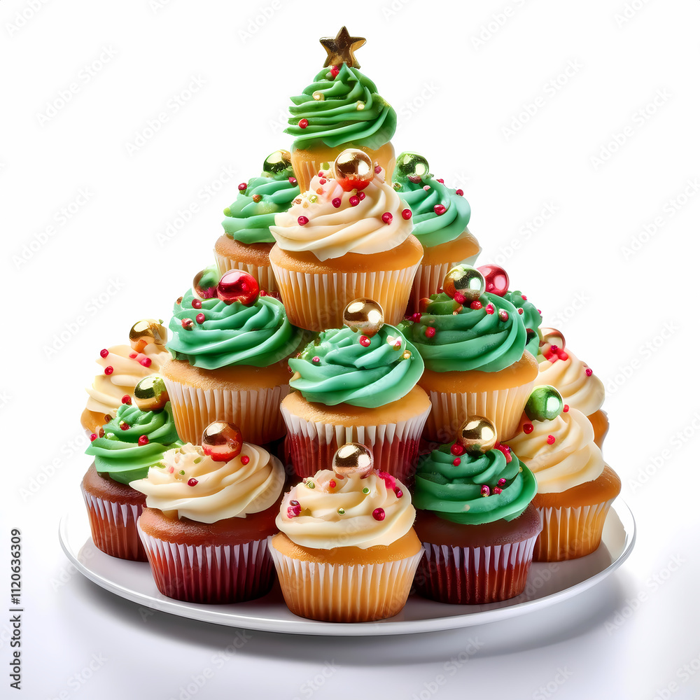 Christmas Cupcake Tree Festive Holiday Dessert Sweet Treats Winter Wonderland Baked Go Christmas Cupcake Tree Festive Holiday Dessert Sweet Treats Winter Wonderland Baked Go