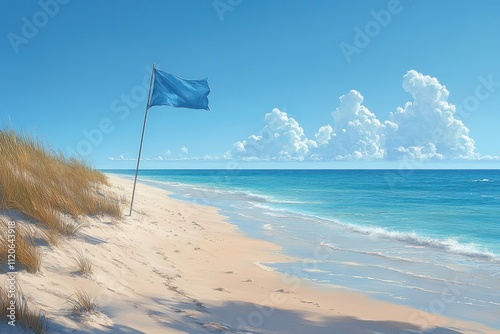 Blue Flag Beach Award for Clean and Safe Summer Vacations photo