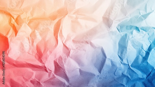 Wallpaper Mural Colorful crumpled paper texture background. Torontodigital.ca