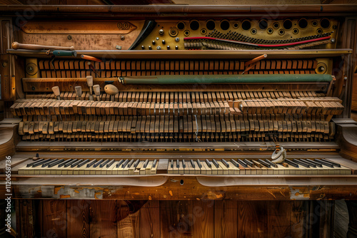 An Intimate Portrayal of Precision and Craftsmanship in Piano Tuning photo