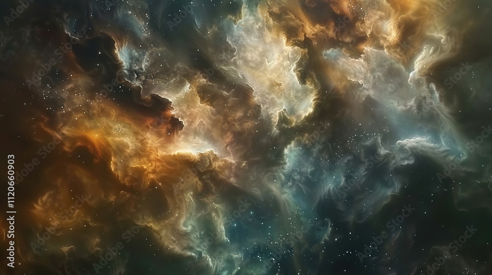 Obraz premium Abstract pattern from space background