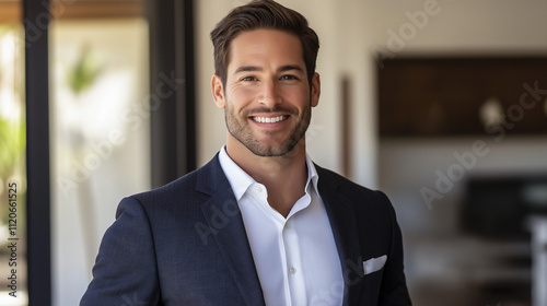 Male real estate agent photo