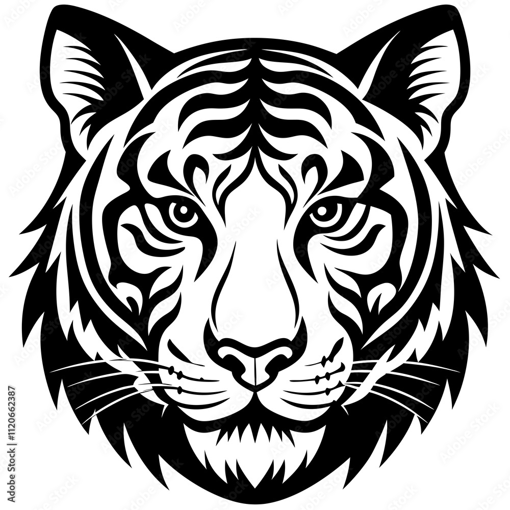 tiger head vector tiger head vector