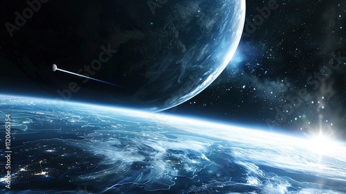 Space background for Your design