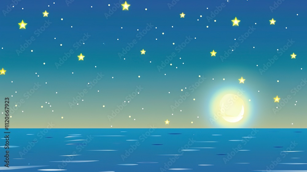 Naklejka premium Colorful Universe Beautiful Space Starry