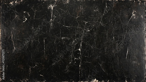  Weathered Black Grunge Texture Background