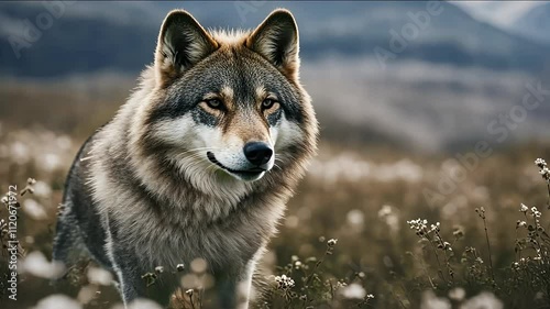 video polarwolf animal arctic greenland wolf photo