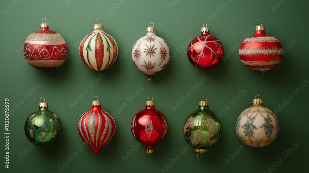set of christmas ornaments, set of christmas balls, christmas tree decorations, set of christmas ornaments, set of christmas balls, christmas tree decorations,