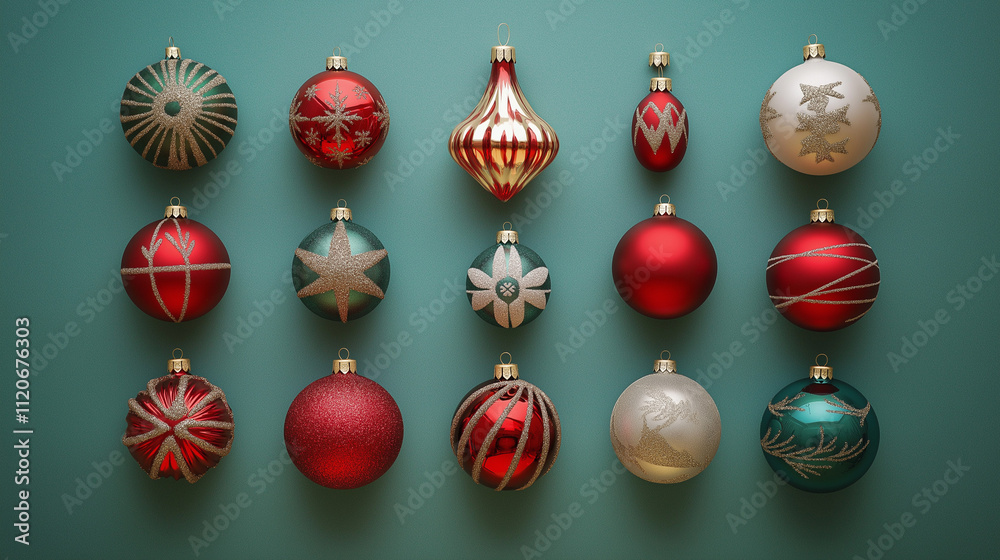 set of christmas ornaments, set of christmas balls, christmas tree decorations, set of christmas ornaments, set of christmas balls, christmas tree decorations,