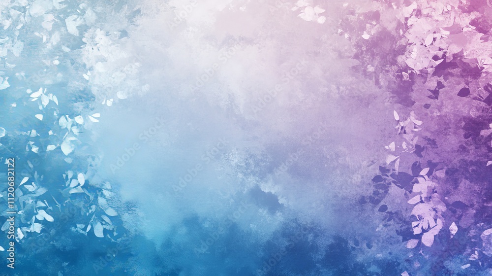 Soft gradient background with shades of blue and purple, creating a calming effect Soft gradient background with shades of blue and purple, creating a calming effect