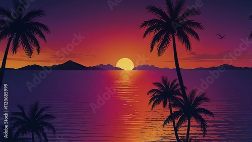 Lightning Highlights a Tropical Wonderland
