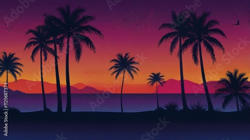 Lightning Highlights a Tropical Wonderland
