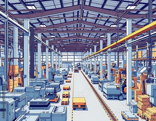workers in warehouse