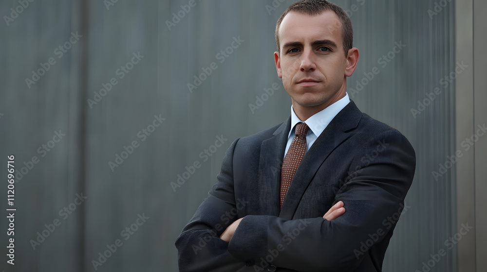 sharply dressed businessman in professional pose exudes confidence and determination. His formal attire and serious expression reflect strong commitment to success sharply dressed businessman in professional pose exudes confidence and determination. His formal attire and serious expression reflect strong commitment to success
