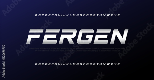 Future modern alphabet font. Typography urban style fonts for sport, technology, digital, movie logo design