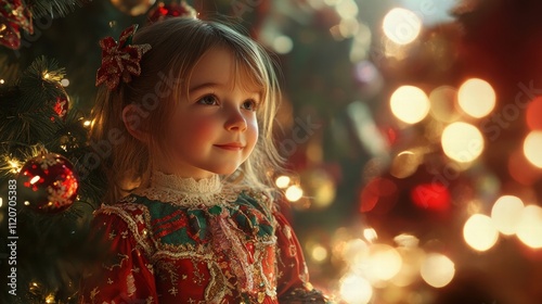 Christmas Child Portrait