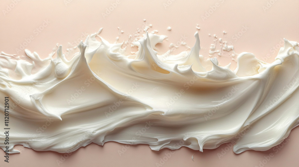 soothing image of a moisturizer with a gentle slash and wave effect on a light pastel background, symbolizing hydration, skincare, and rejuvenation for a fresh and calming aesthetic soothing image of a moisturizer with a gentle slash and wave effect on a light pastel background, symbolizing hydration, skincare, and rejuvenation for a fresh and calming aesthetic