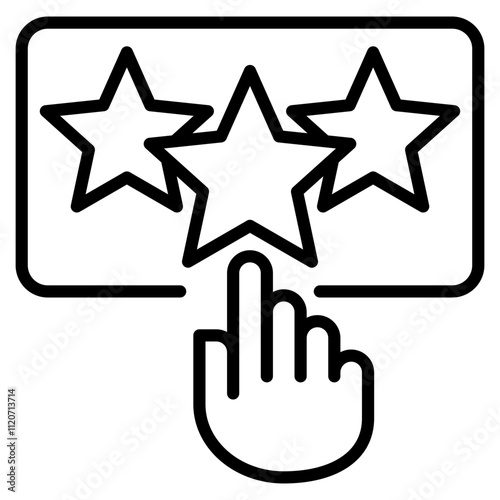Ratings single icon