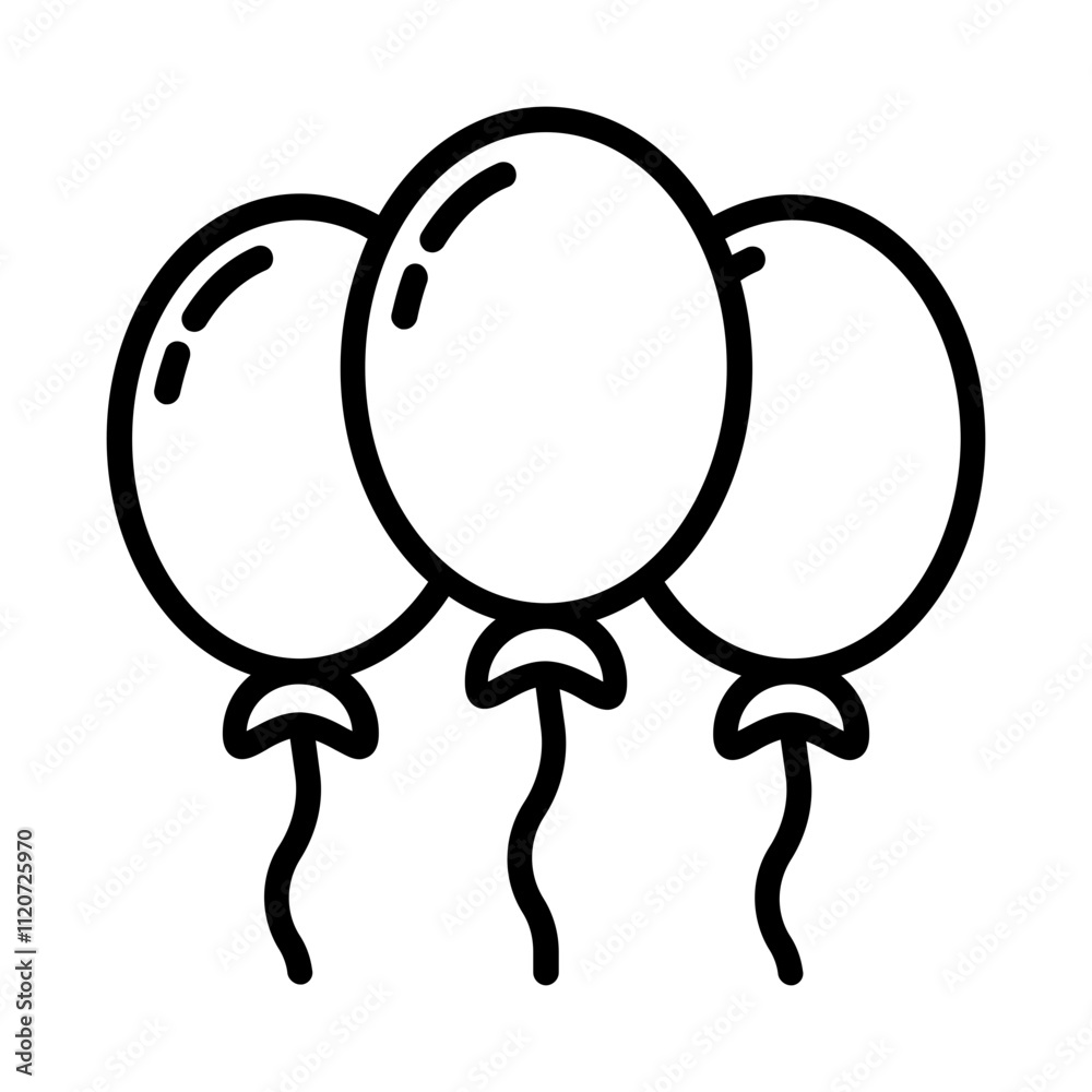 balloons icon balloons icon