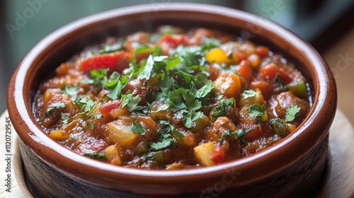 Delicious Vegetable Stew in Clay Pot