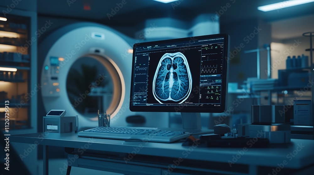 Fototapeta premium A Machine with a Kidney and Heart Label.