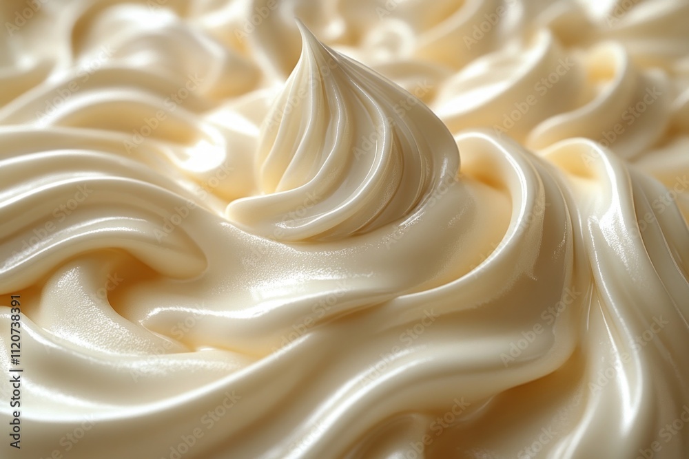 Skincare Cream Smooth Texture Background Liquid Foundation Creamy Swirls Closeup Skincare Cream Smooth Texture Background Liquid Foundation Creamy Swirls Closeup