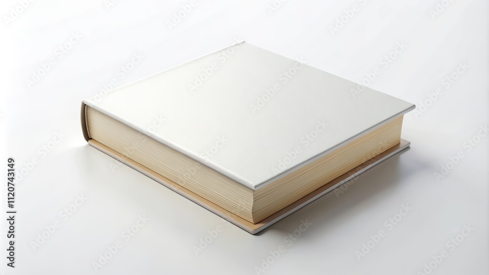 Realistic book template render isolated on white background , book, template, mockup, blank, empty, cover, design Realistic book template render isolated on white background , book, template, mockup, blank, empty, cover, design