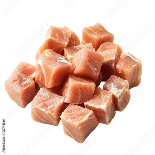 Wallpaper Mural Raw fish isolated on white and transparent background. PNG cutout. Torontodigital.ca