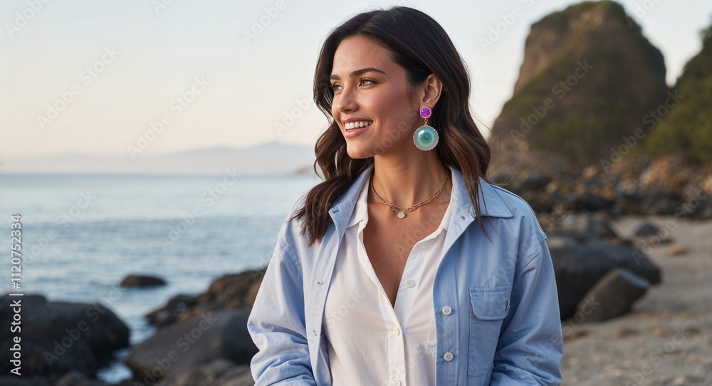 Chalcedony earrings glowing pastel hues that brighten her casual look Chalcedony earrings glowing pastel hues that brighten her casual look