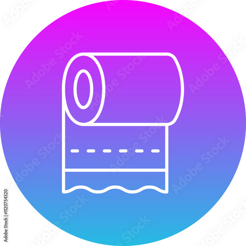 Toilet Paper Icon