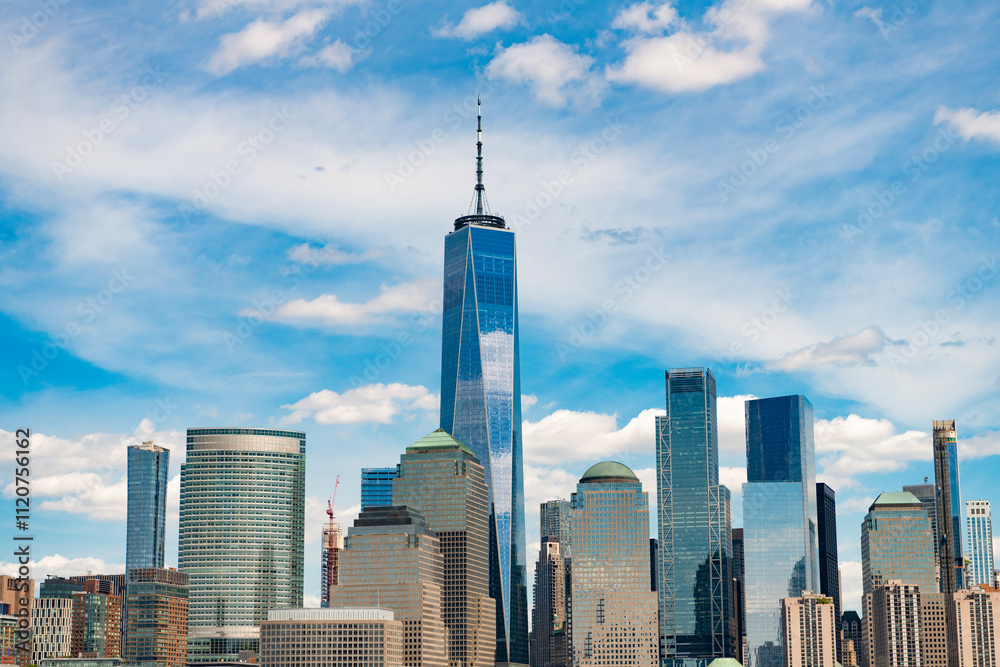 New York, United States. Lower Manhattan skyline. NY, Panorama view of New York city skyline in Midtown Manhattan. NYC, USA, Manhattan. New York from New Jersey. Downtown Manhattan. New York, United States. Lower Manhattan skyline. NY, Panorama view of New York city skyline in Midtown Manhattan. NYC, USA, Manhattan. New York from New Jersey. Downtown Manhattan.