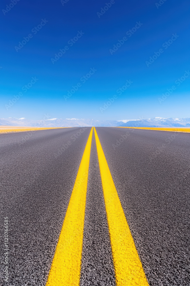 Fototapeta premium Endless Road to the Horizon