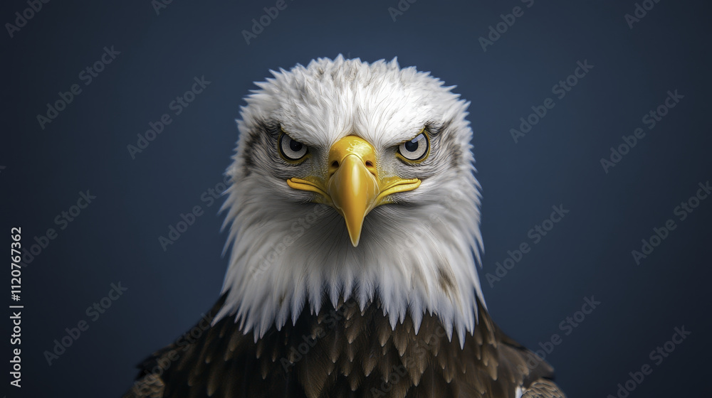 close up of bald eagle intense eyes, showcasing its majestic features and sharp beak, symbolizing strength and freedom in nature close up of bald eagle intense eyes, showcasing its majestic features and sharp beak, symbolizing strength and freedom in nature