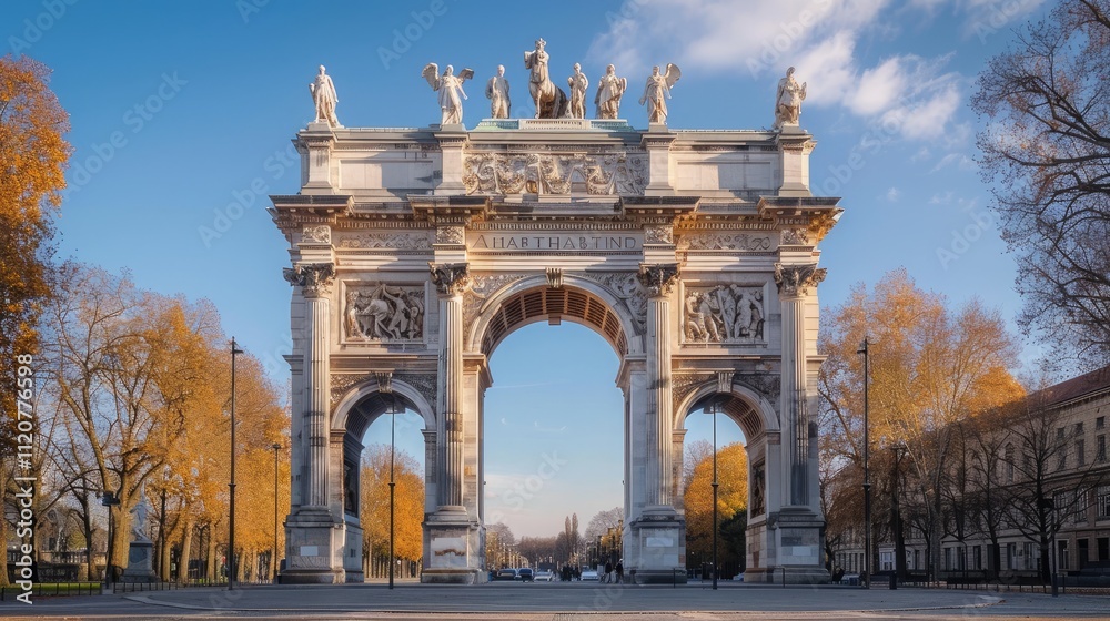 Fototapeta premium Patuxai concept