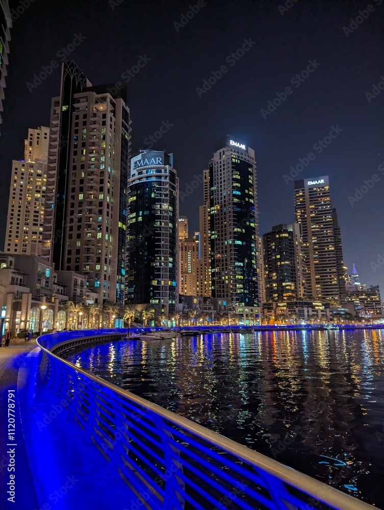 Fototapeta premium Marina at Night