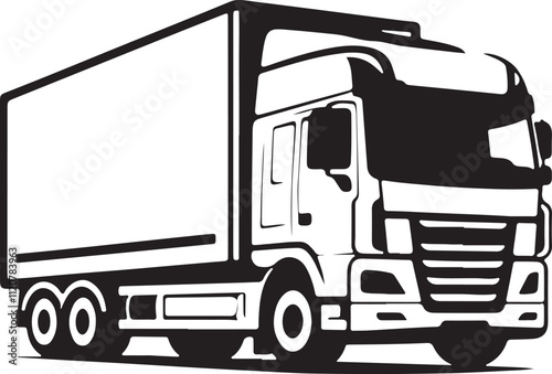 a vehicle silhouette vector art illustration 