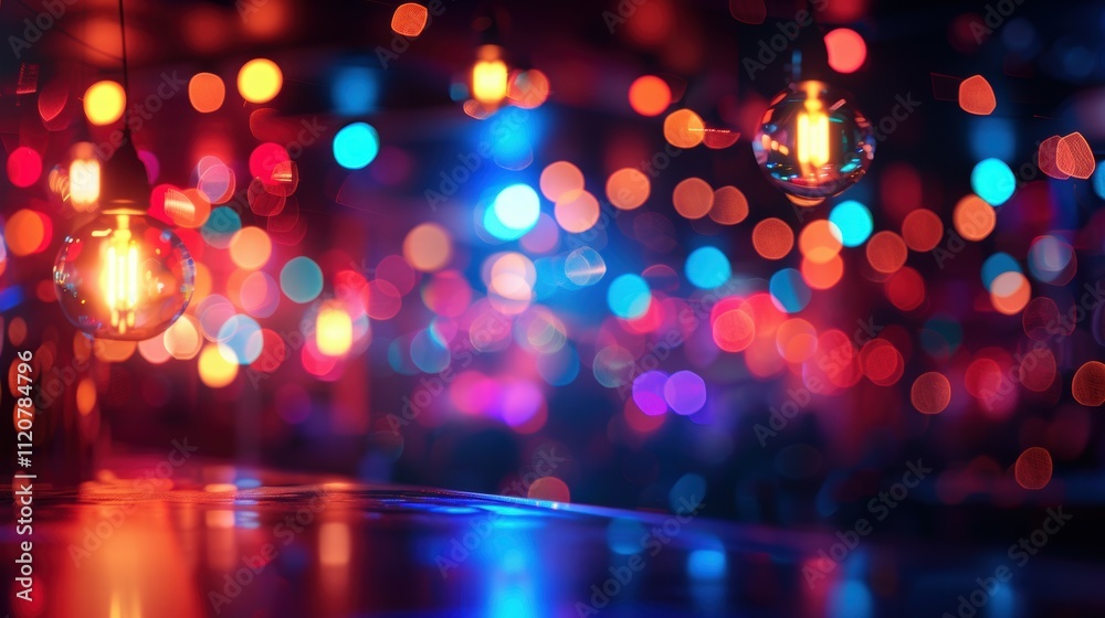 Vibrant nightclub atmosphere city center nightlife scene high energy blurred motion peak hours Vibrant nightclub atmosphere city center nightlife scene high energy blurred motion peak hours