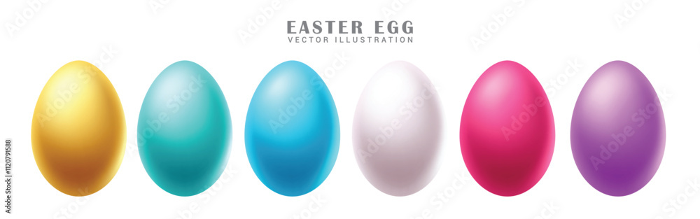 Easter eggs plain clipart set design. Plain and colorful easter egg clip art graphic elements for traditional hunt celebration. Vector illustration matte 3d oval collection.
Easter eggs plain clipart set design. Plain and colorful easter egg clip art graphic elements for traditional hunt celebration. Vector illustration matte 3d oval collection.