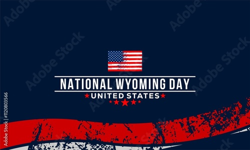  National wyoming day vektor background  ilustration  photo