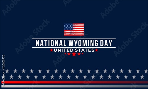  National wyoming day vektor background  ilustration  photo