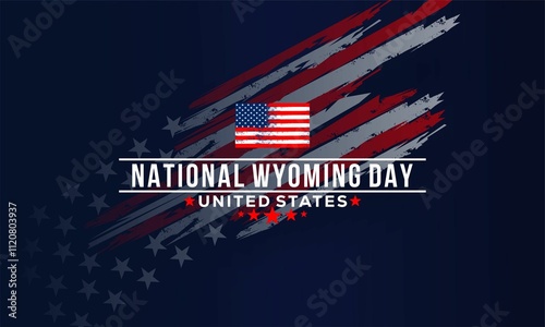  National wyoming day vektor background  ilustration  photo