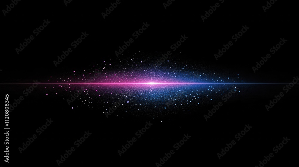 Abstract Cosmic Light Streaks: Pink and Blue Nebula Glow in the Dark Universe Background Abstract Cosmic Light Streaks: Pink and Blue Nebula Glow in the Dark Universe Background