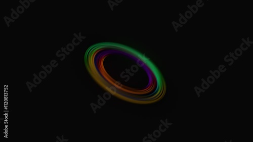 INTERLOCKING COLORED RINGS