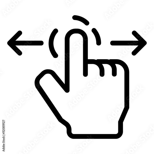 swipe icon